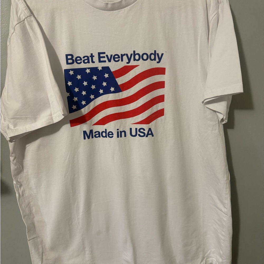 Beat Everybody Made In USA Women’s Soccer T-Shirt